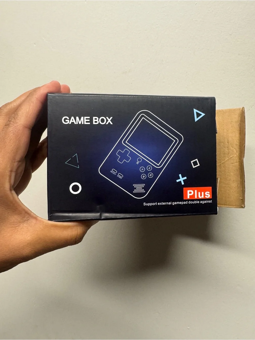 Red Handheld Retro Game Box Plus - Portable Gaming Console